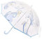 Textiel Trade Kinder-Regenschirm „Die Eiskönigin II“ mit Elsa und Pferd, transparent Gr. One size, blau TX-24558-BLU