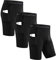 Roadbox 3er Pack Herren Kompressionsshorts, Schnelltrocknendes Baselayer Unterhose Tights Kurz Laufunterwäsche (as3, Alpha, l, Regular, Regular, Tasche:Schwarz, Schwarz, Schwarz)
