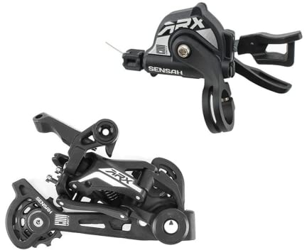 SENSAH Mountainbike Gruppe 9/10/11/12/13 Speed Schaltwerk Shifter Trigger Schalthebel Schaltwerk Kit für MTB (Arx 1x13 Geschwindigkeit)