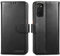 LENSUN Echtleder Hülle für Samsung Galaxy S20, Handyhülle [Echtes Leder] [Magnetverschluss] [RFID Schutz] Handytasche Lederhülle für Samsung Galaxy S20 5G - Schwarz