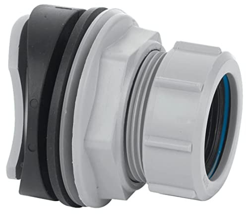 McAlpine Mechanical Soil Grey Boss Connector for Pipe 1.25'' BOSSCONN-1.25GR