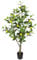 Künstliche Zitronenbaum 130cm - Kunstpflanzen wie echt - Deko Pflanze im Topf 75 cm