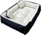 Dogs4Life Hundebett XXL | Hundebett große Hunde | Hundebett mittelgroße Hunde | Hundebett kleine Hunde | Hundekissen | Outdoor Hundebett | Wasserabweisend | Beige 100 x 75 x 20 cm