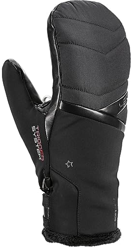 LEKI Damen Snowfox 3D Handschuhe, Black, EU 7.5
