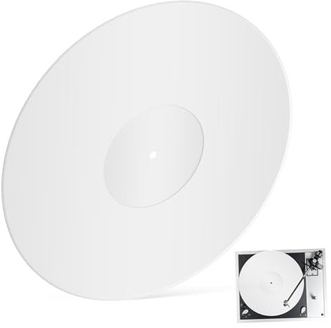 Supvox Acrylic Turntable Mat Rutschfest Schallplatten Schutzmatte Langlebig Und Leicht Für Vinyl-plattenspieler Geeignet