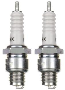 2x Zündkerze B7HS Zündkerzen Set 2 Stück passend für Vespa 125/150, Suzuki GT 185, Yamaha DT 50, Ducati GTV 500 u. v. m.