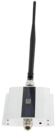 Ripetitore per Telefono Cellulare, Amplificatore di Segnale per Telefono Cellulare Argento per Ufficio (Spina europea)