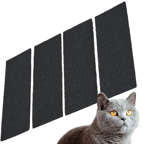 CROPLAS 4er Pack Aktivkohlefilter Katzenklo Ersatz Filter Katzenklo geruchsneutralisierer Katzenklo Filter, Katzenklo katzenklo Filter für Deckel Filter für Katzentoilette mit Deckel Geruchsfilter