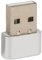 Acouto Mouse Mover USB, Mouse Jigger Non Rilevabile Simula il Movimento del Mouse con Pulsanti di Commutazione per il Lavoro Scolastico in Ufficio (SILVER)