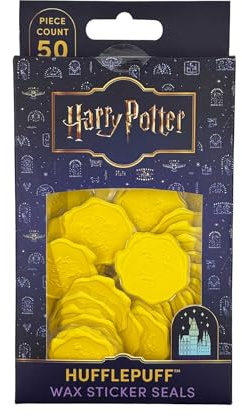 Harry Potter: Hufflepuff Wax Sticker Seals (Set of 50)