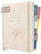 Häfft® Lehrer-Planer 2025/2026 A5 + Beige Ginkgo Hardcover Lehrerkalender/Schuljahresplaner mit 236 Seiten, Stickern und mehr - nachhaltig & klimafreundlich