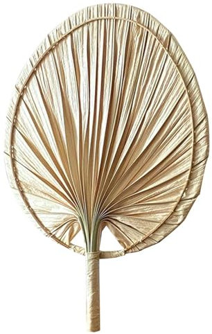 Ventaglio in rafia naturale - Ventaglio intrecciato in foglia di palma | Ventilatore decorazione da parete decorazione per interni per estate, spiaggia, decorazione