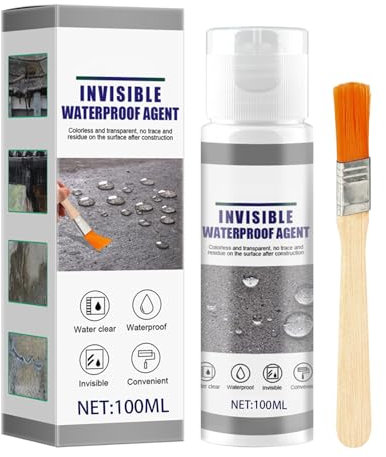 Sigillante, spray anti-perdite – 100 ml di sigillante spray invisibile – Rivestimento interno, forte adesione, riparazione di crepe e perdite, sigillante per soffitto e D