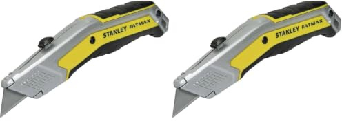 STANLEY FATMAX, COLTELLO EXO LAMA RETRATTILE.FMHT0-10288 (Confezione da 2)