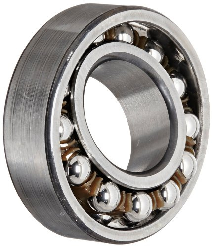 SKF 1205 EKTN9 Double Row Self-Aligning Bearing, Tapered Bore, ABEC 1 Precision, Open, Plastic Cage, Normal Clearance, Metric, 25mm Bore, 52mm OD, 15mm Width