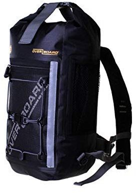 Overboard wasserdichter Rucksack LIGHT 20 Lit Schw
