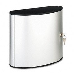 DURABLE Schlüsselkasten KEYBOX/1952-23,silber,Schlüsselschloss B310xH310xT125mm