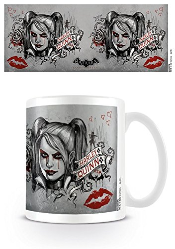 Batman Arkham Knight - Harley Quinn Keramik Tasse in Geschenkbox