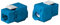 Monoprice Split Teller mit Flexible Öffnung blau