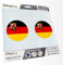 KIWISTAR - 2X Kennzeichenaufkleber - Rheinland-Pfalz - Kennzeichen Aufkleber Sticker Nummernschild Land Country Nation