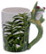 Close Up Tasse mit 3D Frosch-Henkel - weiÃŸ - grün Kaffeebecher aus Keramik