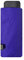 SMATI Mini Kompakt-Faltschirm - Taschengröße 18cm, windfest, 200g ultraleicht, manuell, Reise-Regenschirm, Gemischter Regenschirm, Farbe ELEKTRISCH BLAU