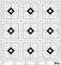 X-Targets Einschießscheibe SX9 / 50x52cm / 120gm² (40 Stück)