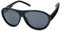 DUCO Kinder Sonnenbrille Polarisierte Sportbrille TPEE Flexibeles Gestell für Jungs und Mädchen K010 (Schwarz)