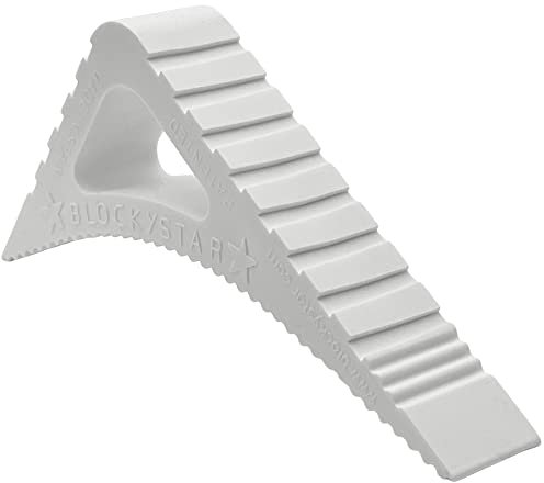 Blockystar Türstopper und Fensterstopper, Gummi-Türstopper, flexibel, preisgekrönt, dekorative Türstopper für die Sicherheit der Unterseite der Tür, bunter Türstopper, großer Türstopper-Keil