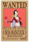 NANXIANG Anime One Piece Wanted Poster Boa Hancock Kunstwerke Bild Druck Poster Wandkunst Gemälde Leinwand Dekor Home Poster 40 x 60 cm