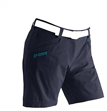 Maier Sports Damen Lulaka Shorts, Night Sky-Teal pop, 40