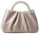 Beatfull Pochette de soirée élégante Sacoche en cuir PU souple avec poignée perlée et nuage, rose