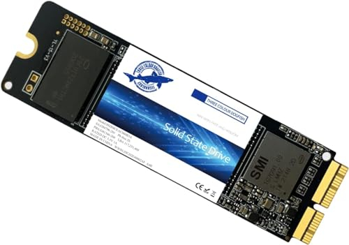 Dogfish SSD 2 TB para MacBook Upgrade NVMe PCIe Gen3x4 M.2, Interna Discos Duros sólidos para MacBook Air A1466 A1465/MacBook Pro A1398 A1502(Retina)/iMac A1419 A1418 (2013 2015 2017)