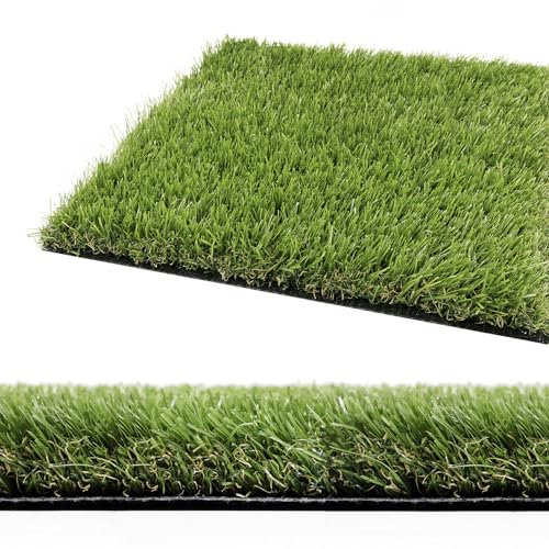 Herbe synthétique 30 mm pelouse verte synthétique herbe artificielle coupable drainant modèle Herbe 2 x 9 m