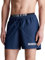 Calvin Klein Medium Double Wb Km0Km00992, Pantaloncini Doppio Elastico in Vita, Uomo, Blu (Signature Navy), M