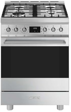 Cocina Gas SMEG C6GMX2 60cm 4f Inox