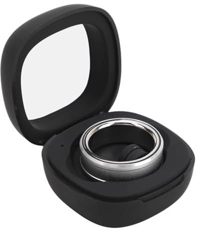 R3 Smart Ring, Wasserdichter Bluetooth Fitnessring für Männer und Frauen, Kompakter Gesundheits Tracker (Größe 23, 20,6 mm Innendurchmesser für 64,6 mm)