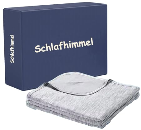 Schlafhimmel Cooling Sleep Kühldecke, Cooling Blanket for Summer, Kühlende Decke Mit Arc-Chill 5.0 Q-Max>0.5, Kühlende Sommerdecke, Cooling Blanket Bamboo für Baby, Kleinkind, Kinder, Erwachsene