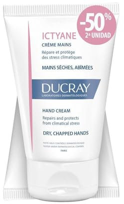 Ducray Ictyane Duo Handcreme, 50 ml, 2-teiliges Set