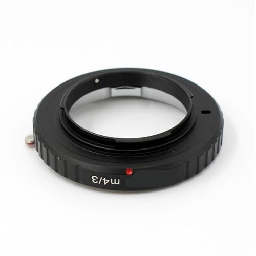 TUBBEK LM-M43 Adapter M LM Objektiv auf 4/3 M4/3 M43 Mount for Olympus for panasonic Kamera GF8 GF7 EP5 E-PL7 E-M5