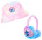 Disney Stitch Chapeau et Cache-Oreilles pour Filles, Casquette Polaire Douce au Design Peluche, Chapeau d'hiver pour Enfants, Cadeau pour Filles et Adolescentes