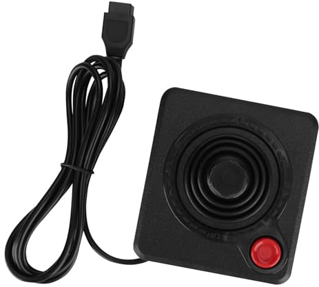 ZJchao Joystick de Juego, Controlador de Joystick Analógico 3D Control de Juego Controlador de Joystick Gamepad Joystick con Joystick de Juego Retro Classi para de Consola 2600