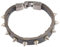DEARMAMY Lederarmband Für Männer Und Frauen Im Punk-stil Mit Spikes Am Handgelenk Schmuck Für Das Gothic-gothic-armband