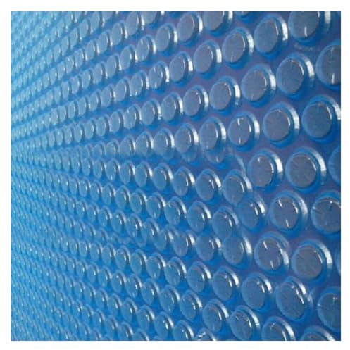 Bâche Bulles Piscine Solaire Couverture Solaire À Bulles De 500 Μm Pour Piscine Hors Sol, Film Isolant Enroulable Pour Piscine Hors Sol De 1, 2, 4, 6, 8 Ou 10 M, Pour Jardin Extérieur, Chauffage(3mX5m
