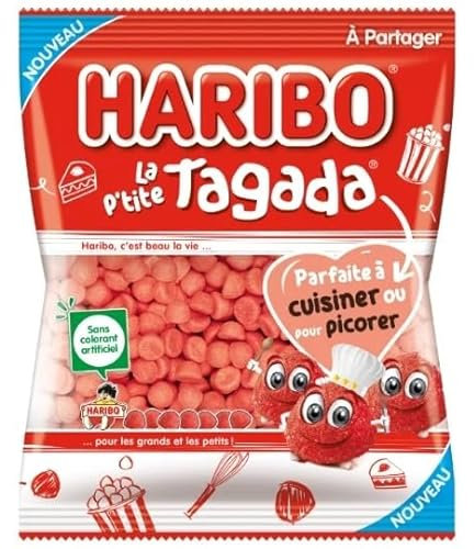 Haribo La P'tite Tagada, Bonbons Confiseries, 220g