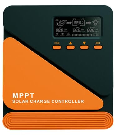 Wrtysully Solar Charge Controller MPPT 30A Solar Panel Solar Charge Regulator 12V 24V Battery PV Input 100VOC