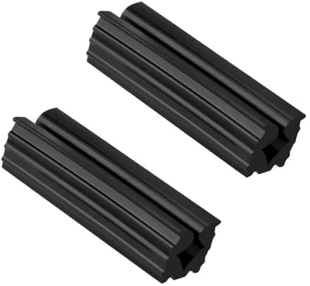 CORHAD Golf Club Grip Vice Clamps Rubber Vise for Secure Shaft Holding Protecting Golf Shafts During Regripping Repair with 2 Rubber Clamps