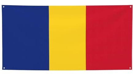 Flagge von Rumänien, Partydekoration, beste Banner für Veranstaltungen, innovative Designs für Geburtstagspartys