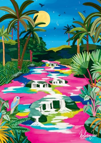 Pieces & Peace Puzzle Caño Cristales - 500 Teile buntes Landschaftsmotiv
