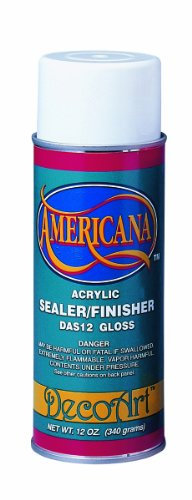 BARNIZ EN SPRAY BRILLANTE AMERICANA DECOART 400 ML
